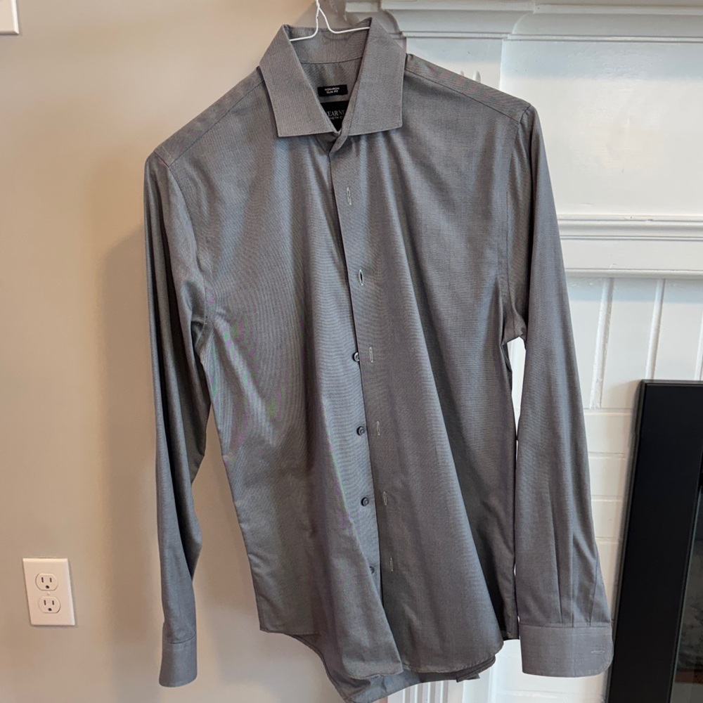 Kenneth Cole Charcoal Dress Shirt